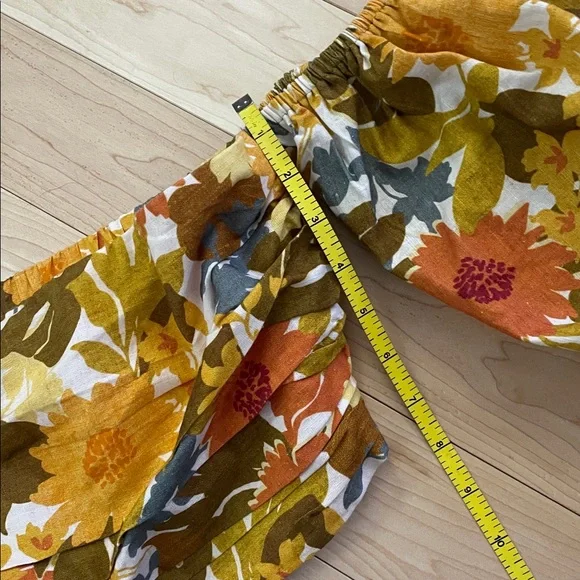 Amalie The Label Showpo Floral Off-Shoulder Blouse size 12 Ariesey - Picture 15 of 16